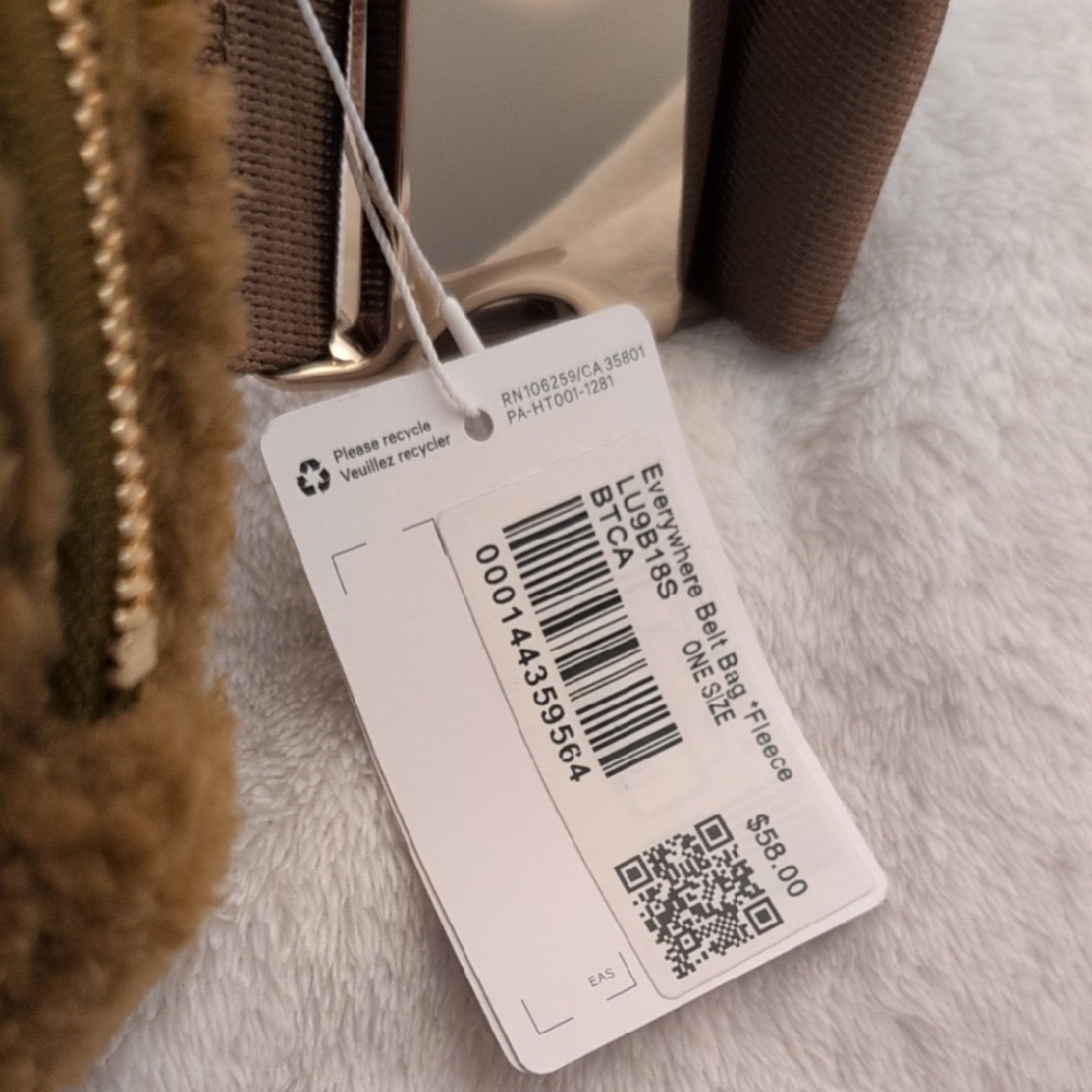 lululemon athletica Brown Fleece Bag - Picture 4 of 7